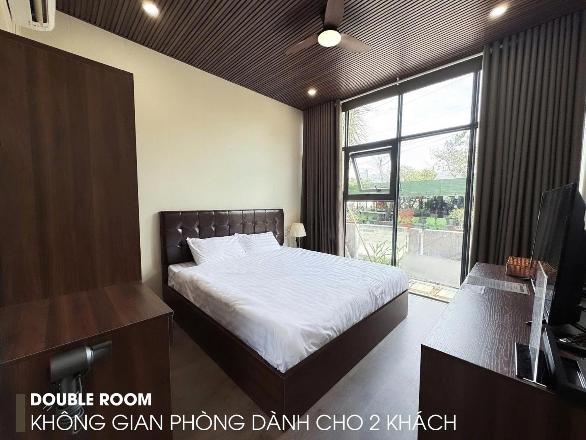 Q Garden Homestay Ха Тени Стая снимка